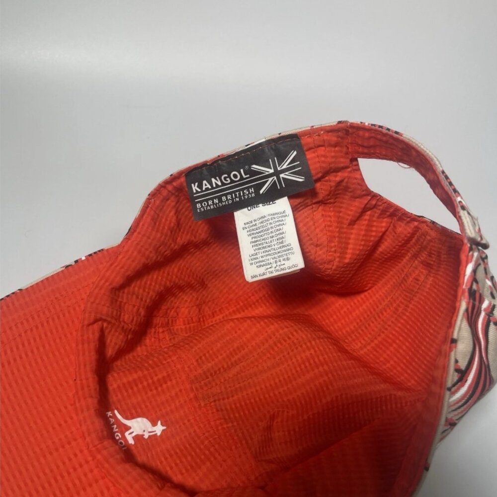 Kangol Reversible 5 Panel Hat- Wave Pattern - image 6